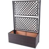 Mendler Blumenkasten mit Rankgitter