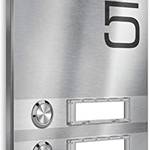 Funkklingel Edelstahl