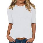 Weißes T-Shirt Damen
