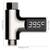 Molbory LED Duschthermometer