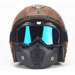 MRDEER Vintage Motorradhelm