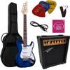 E-Gitarre Blau von MSA