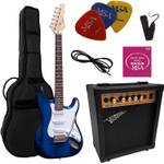 MSA E-Gitarre Blau