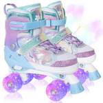Nattork Kinder-Rollschuhe Schmetterling