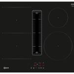 Induktionskochfeld mit Dunstabzug
