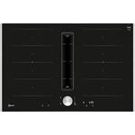 Induktionskochfeld mit Dunstabzug