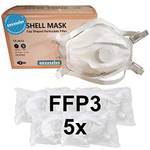Novasalus FFP3 Atemschutzmasken mit Ventil