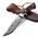 Damast Jagdmesser von Omesio