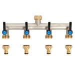 Opermaxer 4-Wege Wasserhahn Wasserverteiler