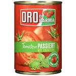 ORO di Parma Tomaten passiert mit Kräutern