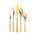 Berlin Besteck gold von Otto Koning