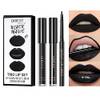 3 Stück Schwarz Matt Flüssiger Lippenstift von Pakivs