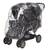Playshoes Universal Regenverdeck für Geschwister-Wagen