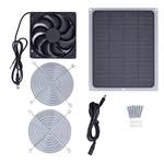 Plplaaoo Solarpanel Lüfter Kit 6W