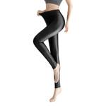 Leder-Leggings