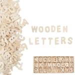Pulluo 130 Stück Holzbuchstaben
