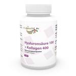 Vita World Hyaluronsäure 100 + Kollagen 400