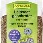 Leinsamen geschrotet