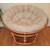 Big ! Rattan Papasansessel/Papasan D 130 cm,
