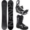 Snowboard Set mit Bindung von Raven