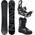 Snowboard Set mit Bindung von Raven