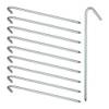 silber XL Bodenanker von Relaxdays