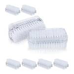 Relaxdays 8er Set Nagelbürste