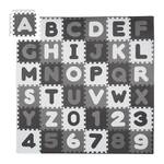 Relaxdays Puzzlematte ABC und Zahlen