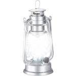 Relaxdays, Silber Sturmlaterne LED