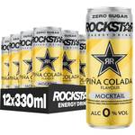 Rockstar Energy Drink Mocktail Piña Colada