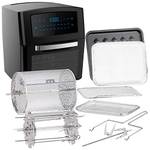 Heißluftfritteuse mit Drehkorb