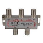 S/conn 4-Fach SAT & BK-Verteiler