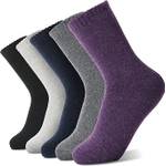 Sandsuced Merino-Wollsocken