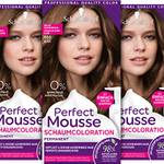 Braune Haarfarbe