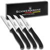 4er Messer-Set gerade von Schwertkrone