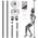 Pole Dance Stange von SereneLife
