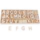 Sharplace 156er Set Holz Mini Großbuchstaben Produktvergleich