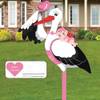 Klapperstorch Baby Rosa von Shengruili