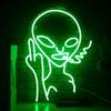 dc-smoking alien von Signship