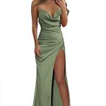 Satin-Kleid