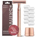 Skinve Premium Rasierhobel mit Ständer