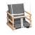 Skyline Holz Babyschaukel
