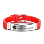 Smileface Notfallarmband