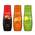 Cola, Orange, Zitrone-Limette von SodaStream
