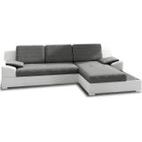 Sofnet Ecksofa Aldo mit Glasregal