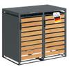 Kestra Mülltonnenbox von Steelson