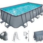 Aufstellpool rechteckig