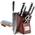 7tlg Damastmesser Messerblock von Sunnecko