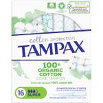 Tampax Cotton Protection Super Stempel mit Applikatoren