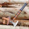 Wikinger-Axt mit Lederscheide von Tatla Craft